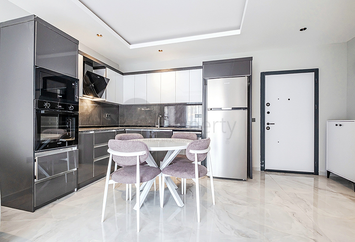 For Rent Alanya; Furnished 1 Bedroom Apartment in Oba Alanya