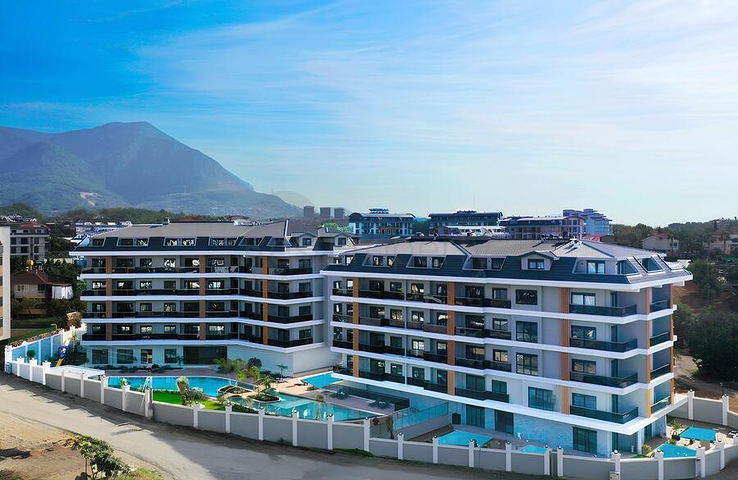 For Rent Alanya; Furnished 1 Bedroom Apartment in Oba Alanya