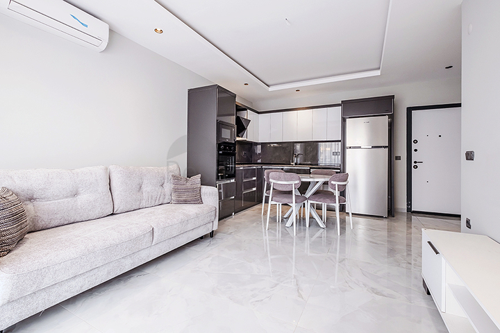 For Rent Alanya; Furnished 1 Bedroom Apartment in Oba Alanya
