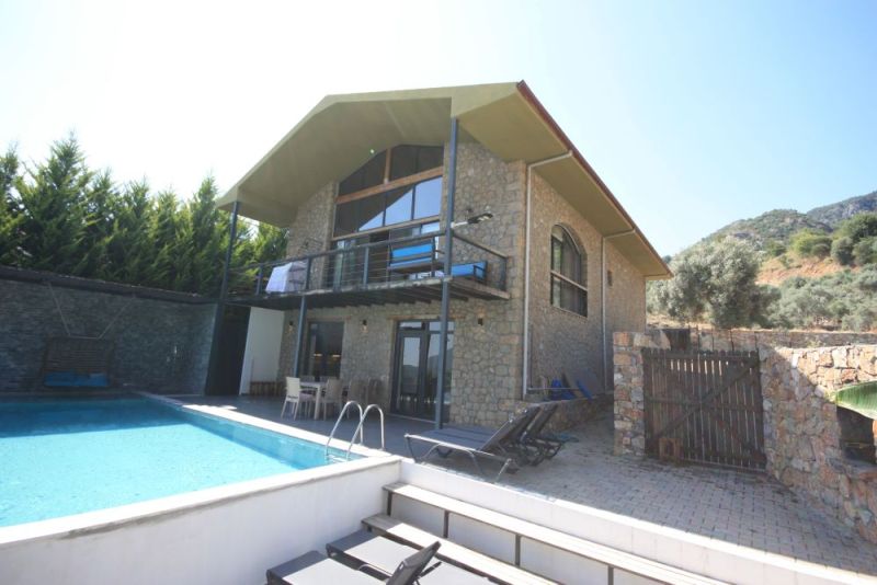 For Sale; Stone Villa with 984sqm Land and Private Pool in Incirkoy Fethiye