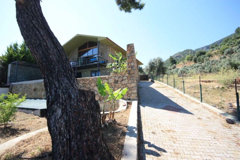 For Sale; Stone Villa with 984sqm Land and Private Pool in Incirkoy Fethiye