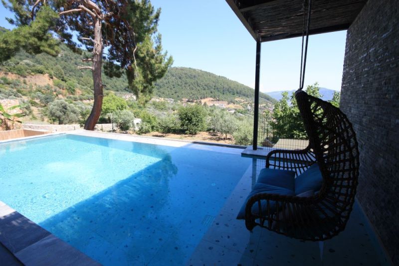 For Sale; Stone Villa with 984sqm Land and Private Pool in Incirkoy Fethiye