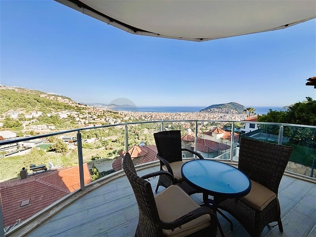 Fully Furnished Sea View Villa for Sale in Alanya Centre Turkey