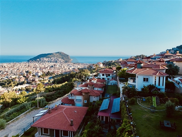 Fully Furnished Sea View Villa for Sale in Alanya Centre Turkey