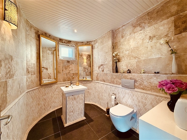 Fully Furnished Sea View Villa for Sale in Alanya Centre Turkey