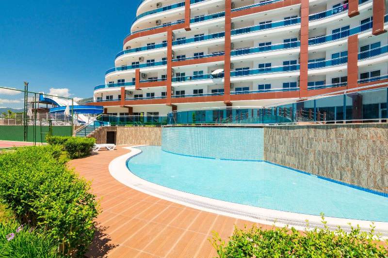 Furnished 1 Bedroom Apartment for Sale in Lumos Residence Alanya