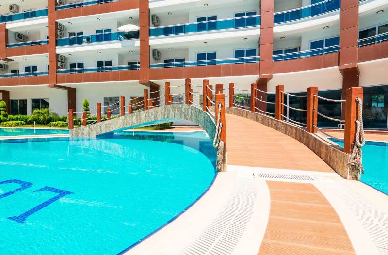 Furnished 1 Bedroom Apartment for Sale in Lumos Residence Alanya