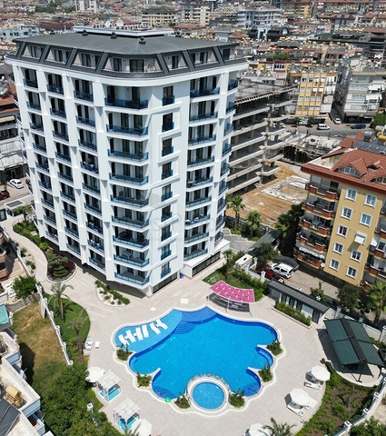 Furnished 1+1 Apartment in the Centre of Alanya Turkey