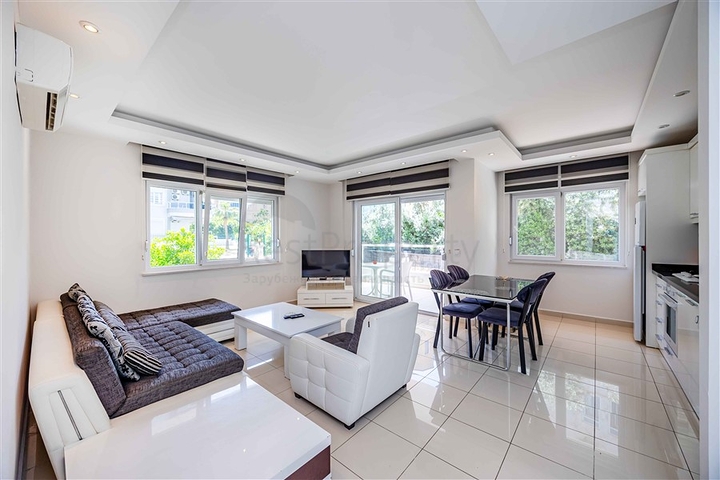 Furnished 2 Bedroom Holiday Apartment for Sale in Kleaopatra Alanya Turkey