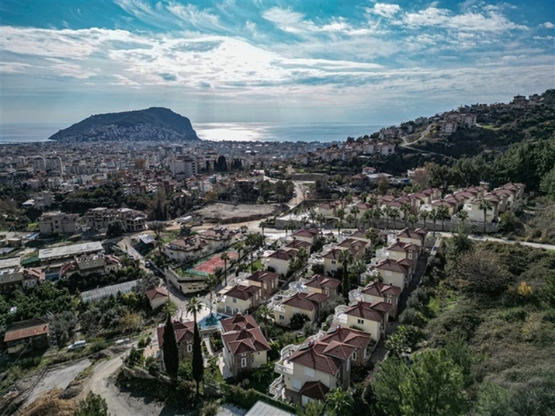 Furnished 2 Bedroom Villa for Sale in Tepe District, Central Alanya