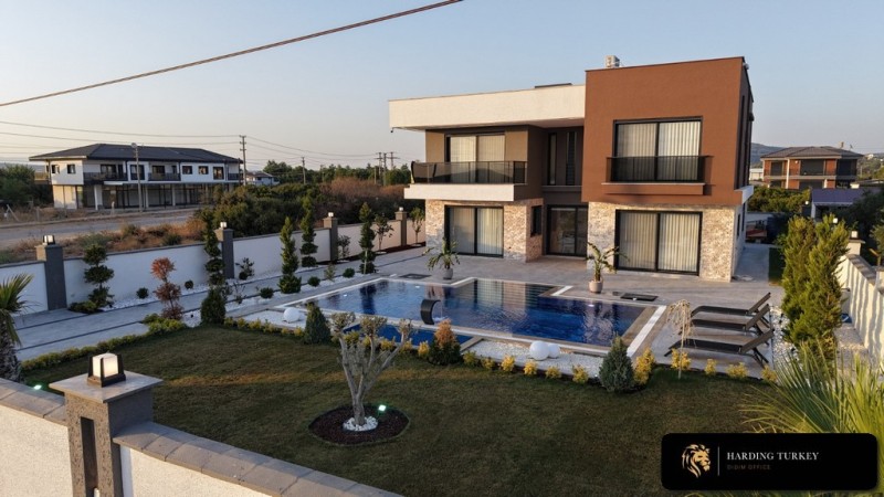Furnished 4 Bedroom Luxury Villa with Pool in Greenhill Didim