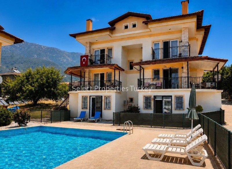 Ground Floor 3 Bedroom Furnished Property for Sale in Ovacik Oludeniz