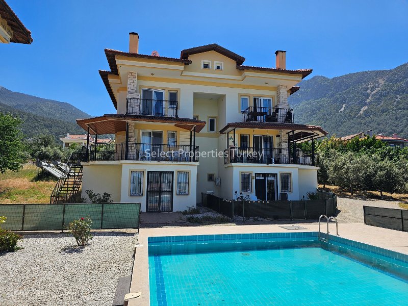 Ground Floor 3 Bedroom Furnished Property for Sale in Ovacik Oludeniz