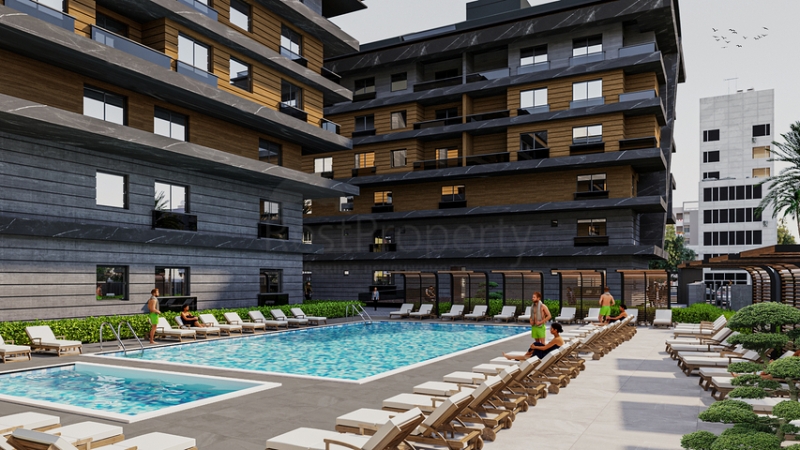 Luxury 1 and 2 Bedroom Apartments for Sale in Konyaalti Antalya