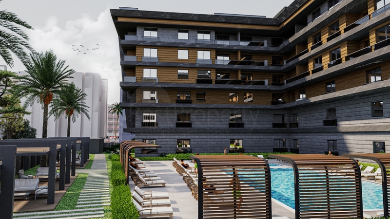 Luxury 1 and 2 Bedroom Apartments for Sale in Konyaalti Antalya