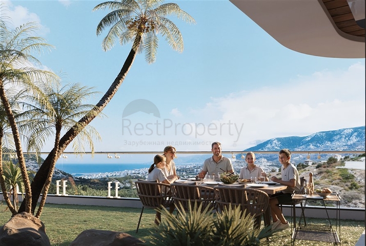 Luxury 7+2 Villa with Amazing Views for Sale in Kargicak Alanya
