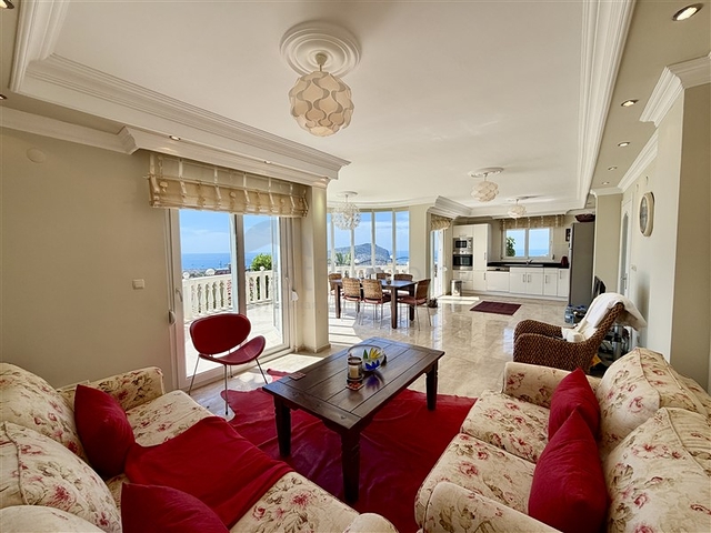Mountain & Sea View Villa for Sale in Alanya Centre Turkey