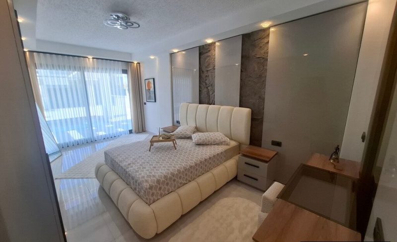 Nature & Sea View Villa for Sale in Didim with Furniture in Akbuk