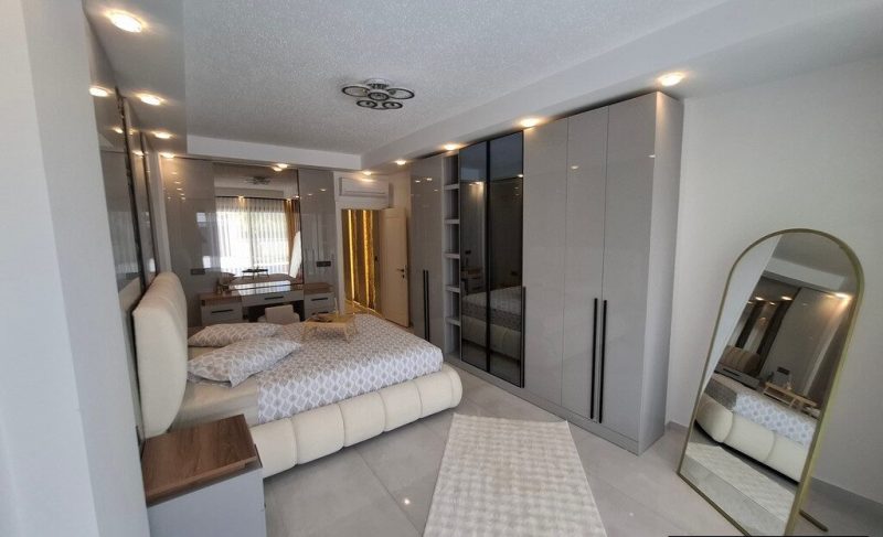Nature & Sea View Villa for Sale in Didim with Furniture in Akbuk