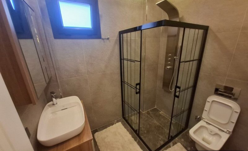 Nature & Sea View Villa for Sale in Didim with Furniture in Akbuk