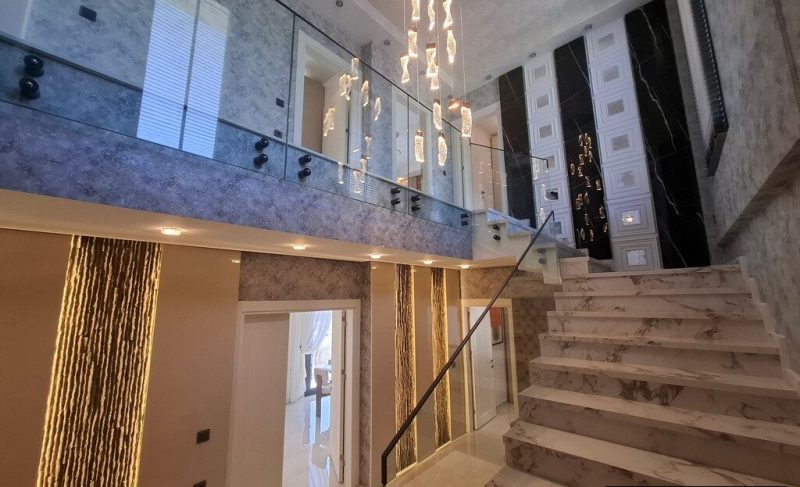 Nature & Sea View Villa for Sale in Didim with Furniture in Akbuk