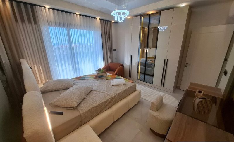 Nature & Sea View Villa for Sale in Didim with Furniture in Akbuk