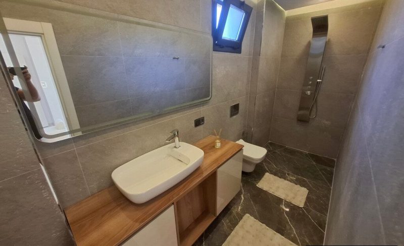 Nature & Sea View Villa for Sale in Didim with Furniture in Akbuk