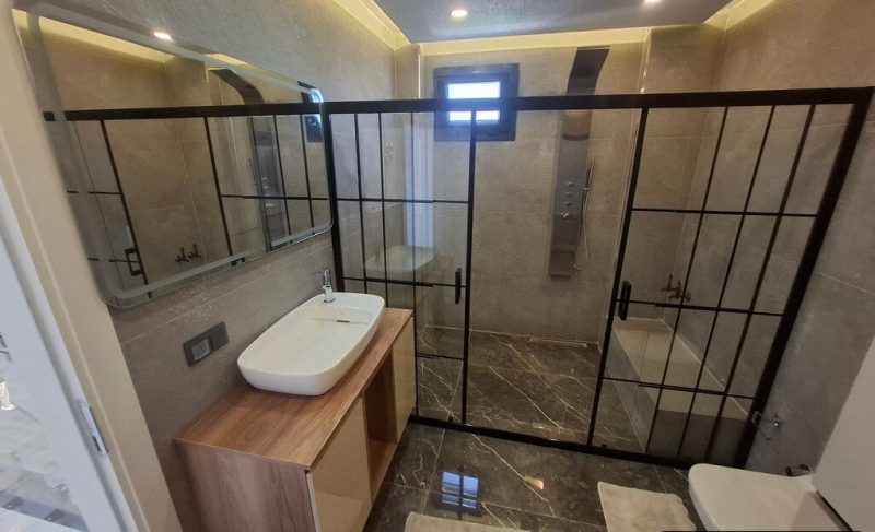 Nature & Sea View Villa for Sale in Didim with Furniture in Akbuk