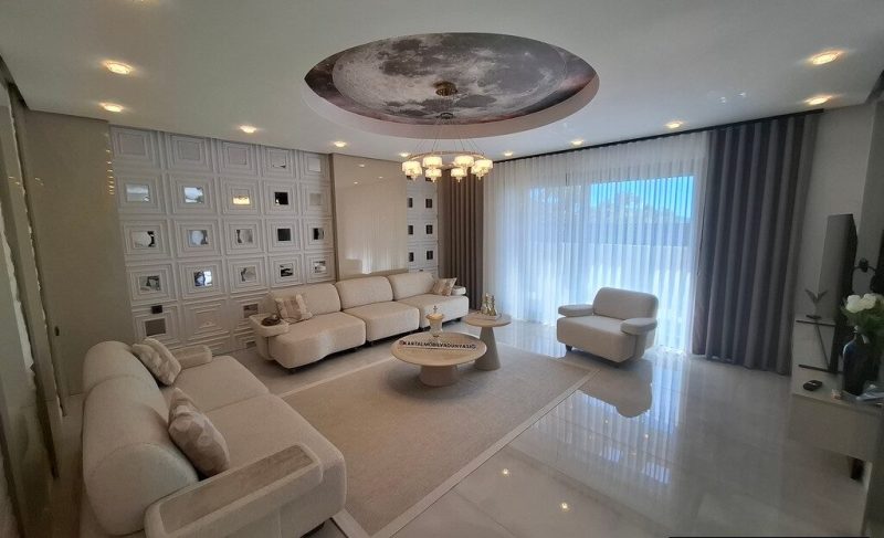 Nature & Sea View Villa for Sale in Didim with Furniture in Akbuk