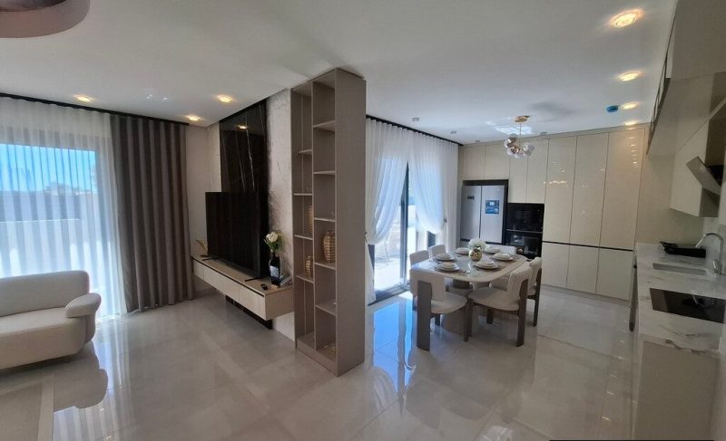Nature & Sea View Villa for Sale in Didim with Furniture in Akbuk