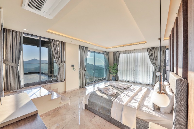 Nature and Sea View 5 Bedroom Luxury Villa in Incebel Kalkan Turkey