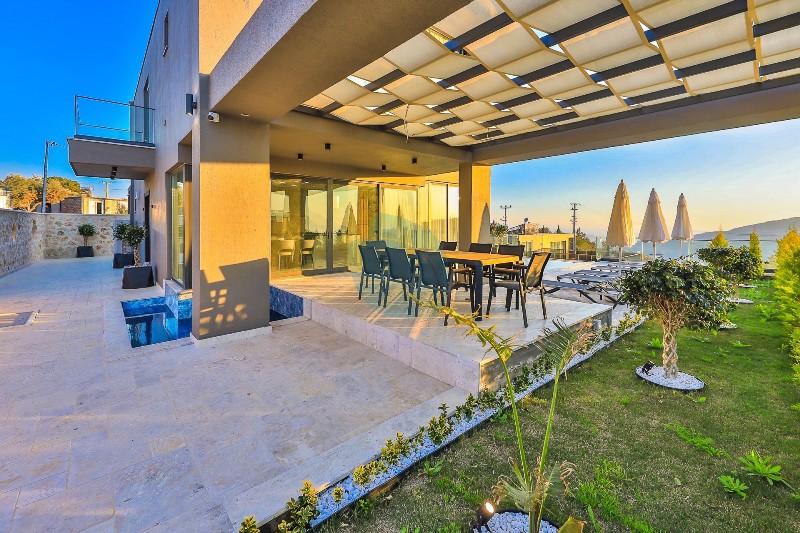 Nature and Sea View 5 Bedroom Luxury Villa in Incebel Kalkan Turkey