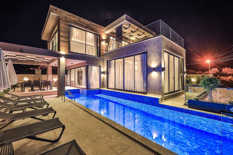 Nature and Sea View 5 Bedroom Luxury Villa in Incebel Kalkan Turkey