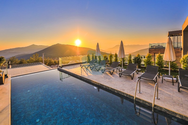 Nature and Sea View 5 Bedroom Luxury Villa in Incebel Kalkan Turkey