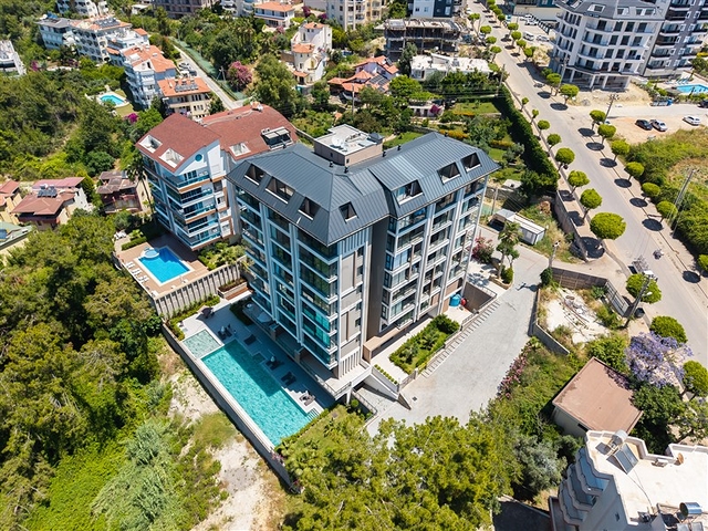 New Apartment for Sale; 500 m from the Sea in Avsallar Alanya