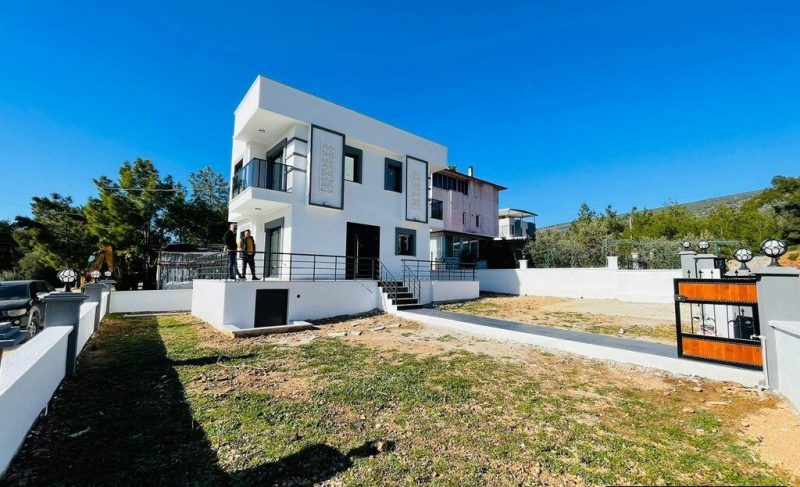 New 3 Bedroom Semi-detached Villa with Expansive Garden in Akbuk Didim