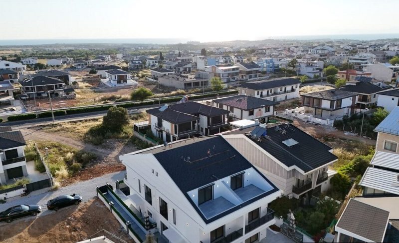 New 3 Bedroom Semi-Detached Villa with Private Pool for Sale in Didim