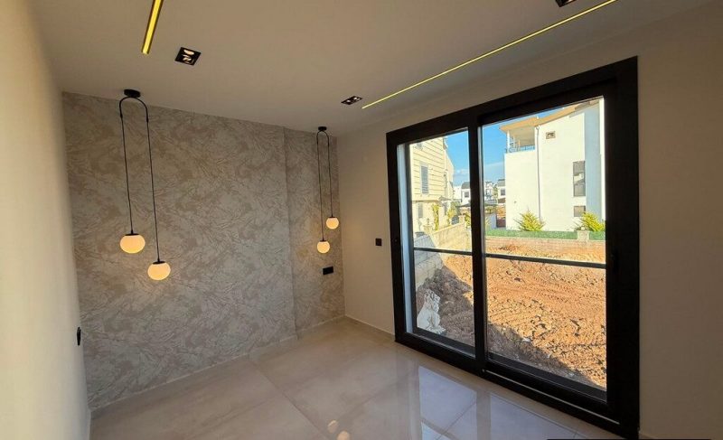 New 3 Bedroom Semi-Detached Villa with Private Pool for Sale in Didim