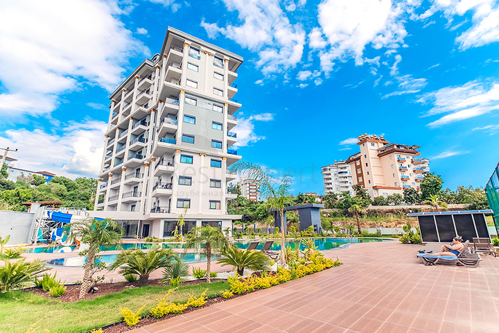 New Apartment on a Modern Residential Complex in Tosmur Alanya