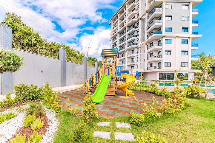 New Apartment on a Modern Residential Complex in Tosmur Alanya