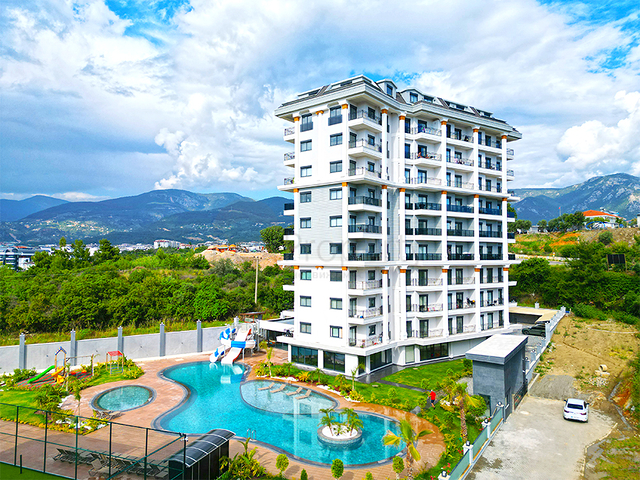 New Apartment on a Modern Residential Complex in Tosmur Alanya