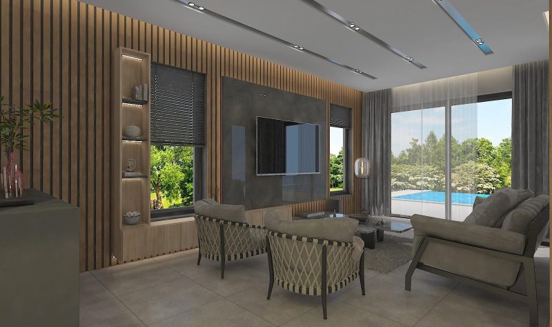 New Build Detached Villas for Sale in Fethiye Turkey