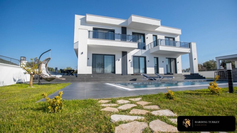 New Build 4 Bedroom Private Villa for Sale in Akbuk Didim