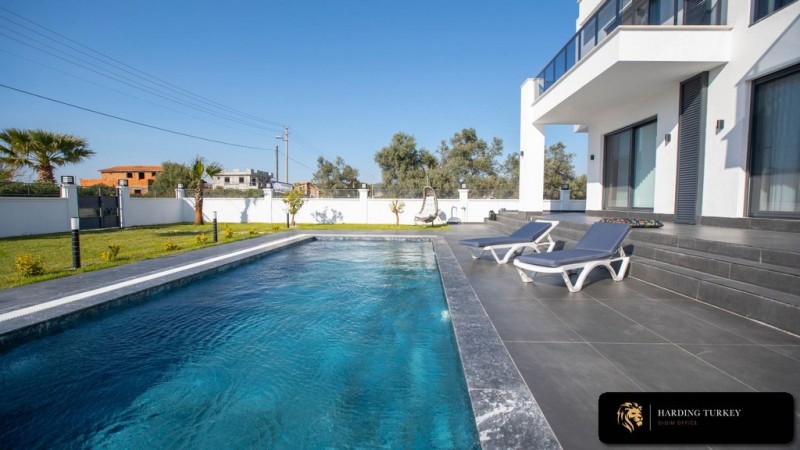 New Build 4 Bedroom Private Villa for Sale in Akbuk Didim