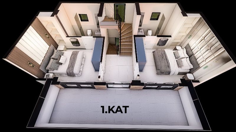Villas in Oludeniz Yakut; Villas with Pool for Sale in Hisaronu Turkey