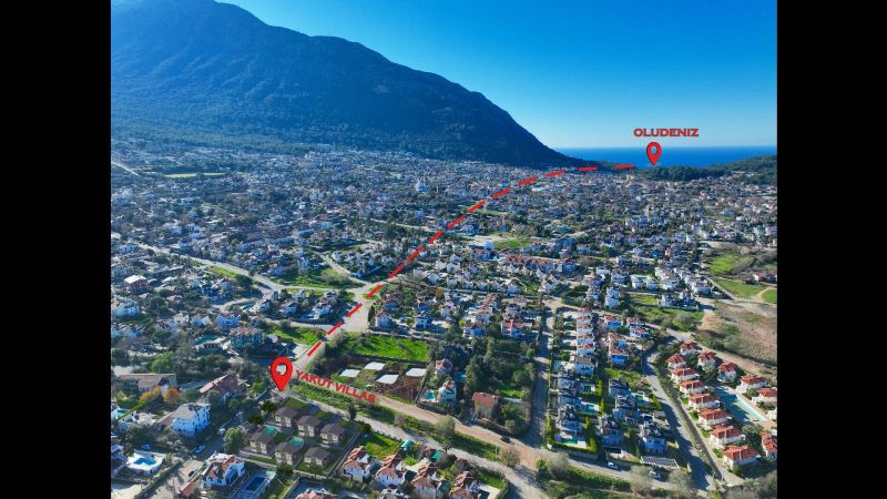 Villas in Oludeniz Yakut; Villas with Pool for Sale in Hisaronu Turkey