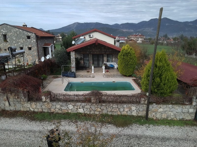 Rural Homes; Spacious Stone Bungalow for Sale in Uzumlu Fethiye