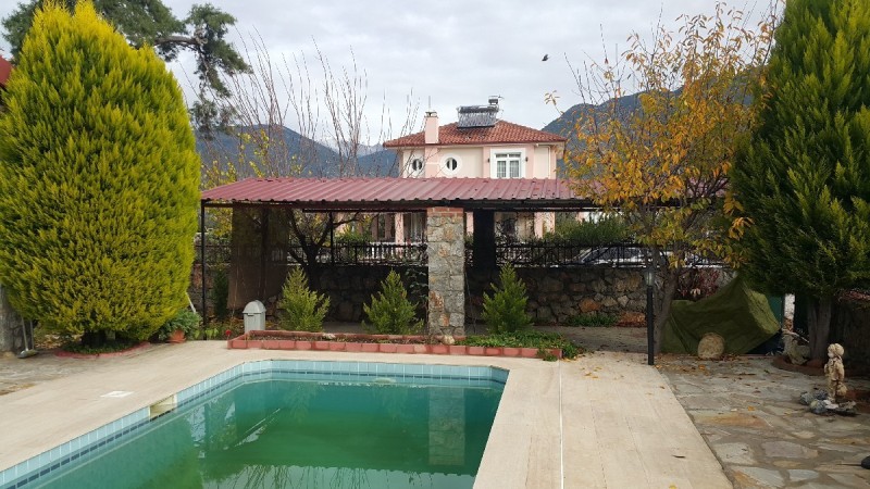 Rural Homes; Spacious Stone Bungalow for Sale in Uzumlu Fethiye
