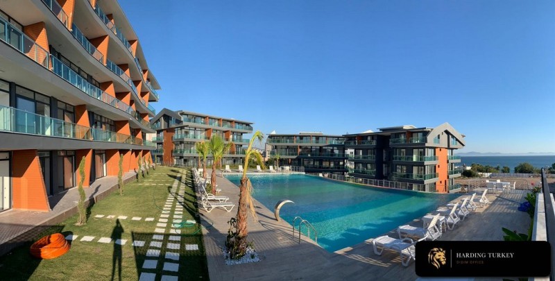 Sea View 2 Bedroom Apartment for Sale in Altinkum Region Didim