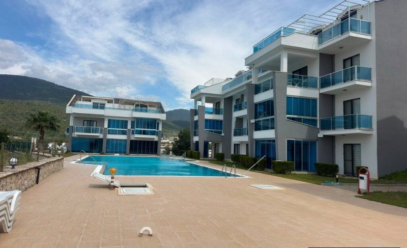 Sea View 2 Bedroom Duplex Apartment for Sale in Akbuk Didim